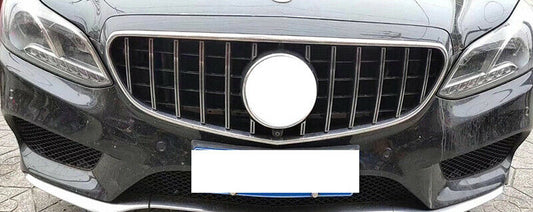 FRONT GRILLE MERCEDES E-CLASS W212 2013+ LIFT CHROME PROFILE AMG