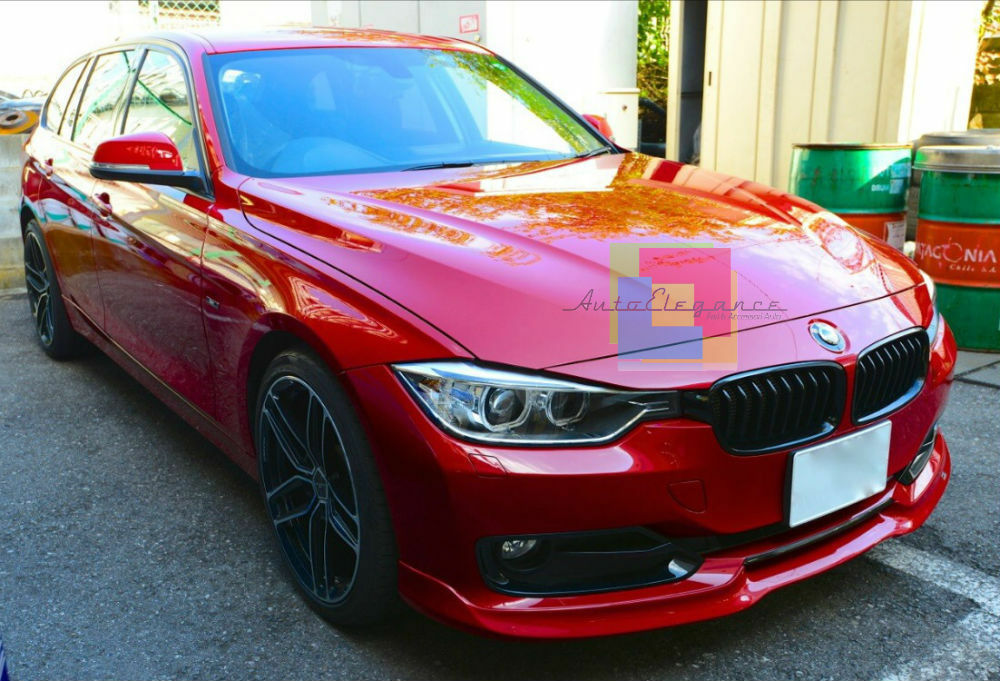 BMW F30 F31 3 SERIES SEDAN TOURING SPORT LOOK FRONT BUMPER SPOILER