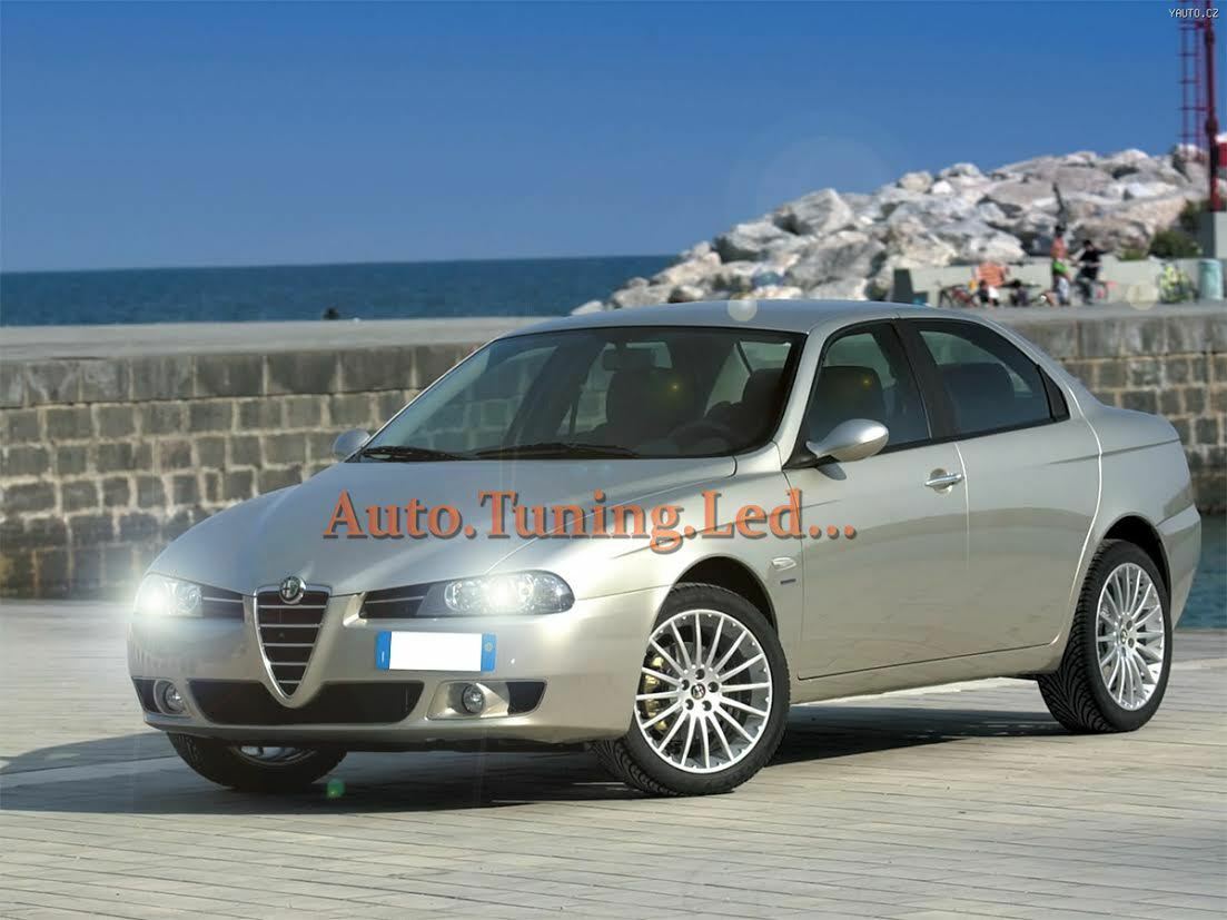 ALFA ROMEO 156 GIUGIARO LUCI ANABBAGLIANTI COPPIA NO ERROR H7 BLU EFFETTO XENON AUTOELEGANCERICAMBI