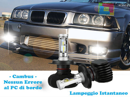 LAMPADE FENDINEBBIA LAMPEGGIO ISTANTANEO LED BMW SERIE 3 E36 BERLINA 90-98 CREE