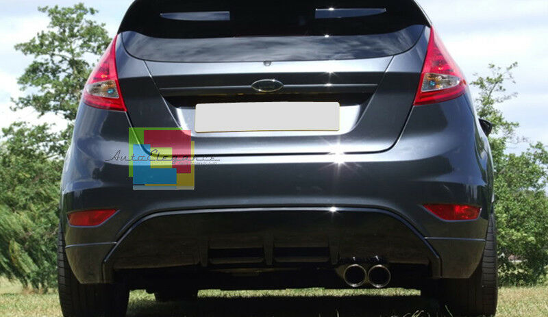 FORD FIESTA MK7 2008-2012 UNDER BUMPER REAR DIFFUSER ST DESIGN .-