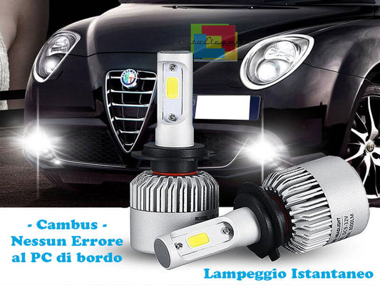 LAMPADE FENDINEBBIA A LED ALFA ROMEO MITO CAMBUS BIANCO GHIACCIO
