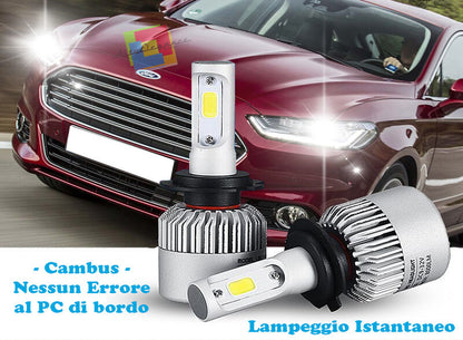 LAMPADE ANABBAGLIANTI LED FORD MONDEO 2014+ ISTANTANEO 6000K CREE