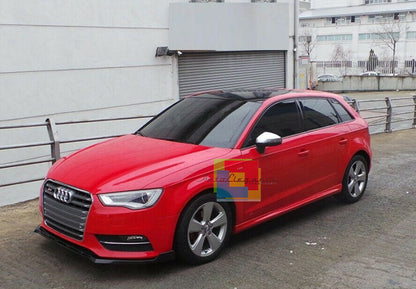 MINIGONNE LATERALI AUDI A3 8V SPORTBACK 2012+ SPOILER SOTTO PORTA SPORTIVO ABS -