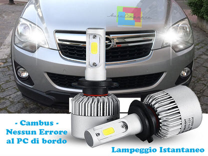 LED HIGH BEAM LAMPS OPEL ANTARA 2006+ INSTANT FLASH 6000K ---