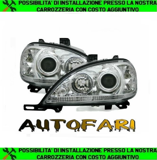 HEADLIGHTS MERCEDES ML W163 1998-2001