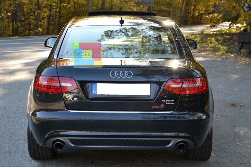 DIFFUSORE POSTERIORE AUDI A6 4F 08-11 LIFT AVANT BERLINA SOTTO PARAURTI S-LINE