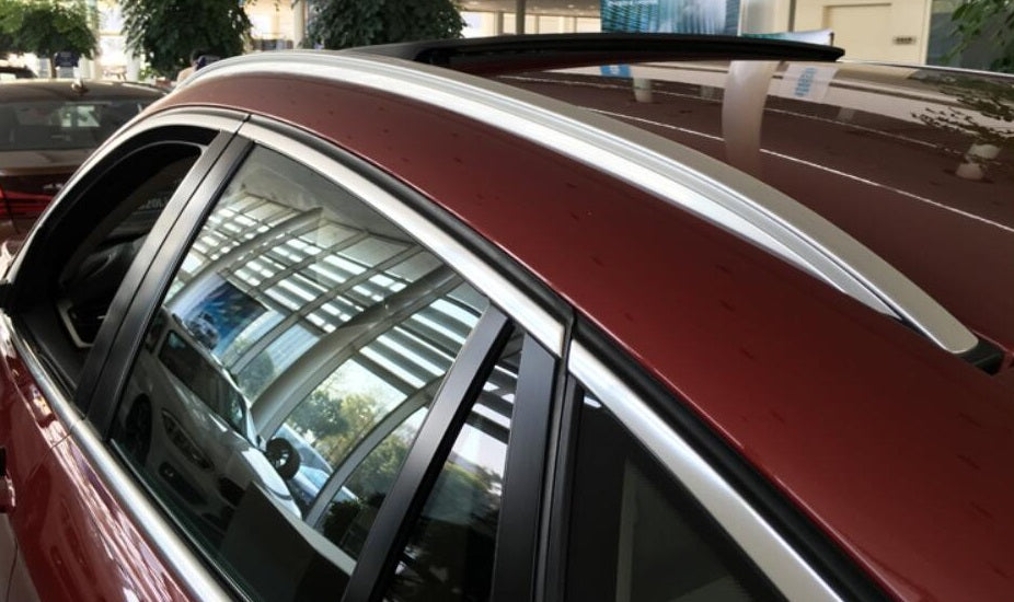 RAILS BMW X6 F16 2015+ ROOF BARS AESTHETIC ALUMINUM SILVER