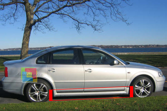 VW PASSAT B5 SEDAN and STATION WAGON SIDE SKIRTS DOOR SIDES SPORTY LOOK