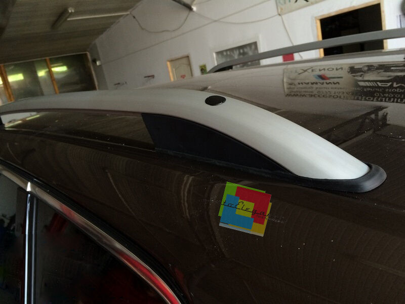 BARRE SUL TETTO VW TOUAREG 2011+ MANCORRENTI DECORATIVI ALLUMINIO OPACO AUTOELEGANCERICAMBI