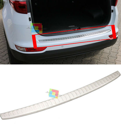 CHROME PLATE REAR TAILGATE NISSAN QASHQAI II 2013-2017 STAINLESS STEEL