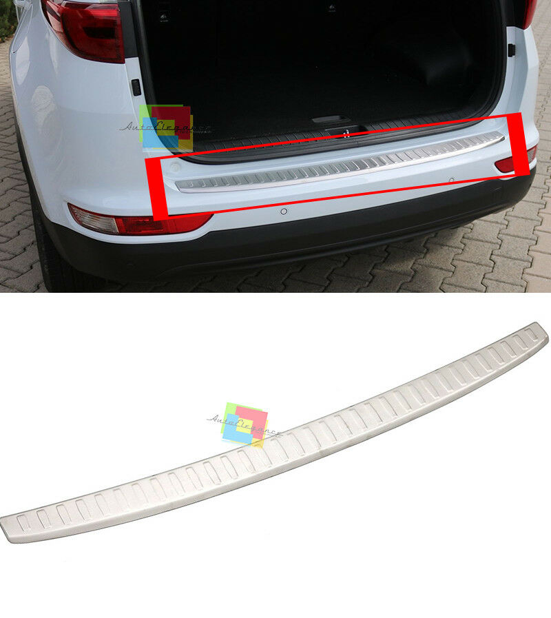 PIASTRA CROMATA PORTELLONE POSTERIORE VW SHARAN II 7N 2010-2016 ACCIAIO INOX