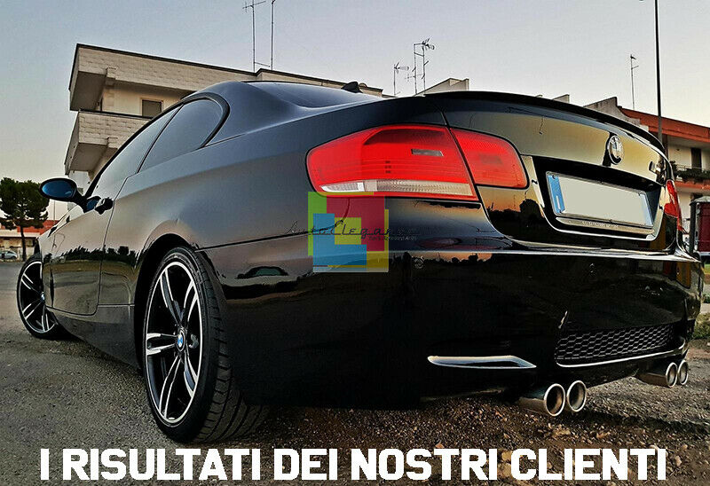 PARAURTI POSTERIORI DOPPIO SCARICO - BMW SERIE 3 E92 E93 2006-2010 DESIGN M3