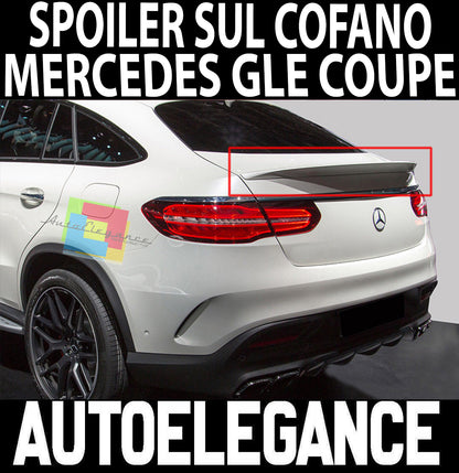 SPOILER POSTERIORE SUL COFANO MERCEDES GLE COUPE C292 LOOK AMG 63