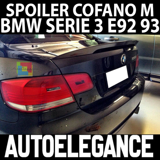 SPOILER POSTERIORE SUL COFANO BMW SERIE 3 E92 COUPE 2006-2011 LOOK M SPORT