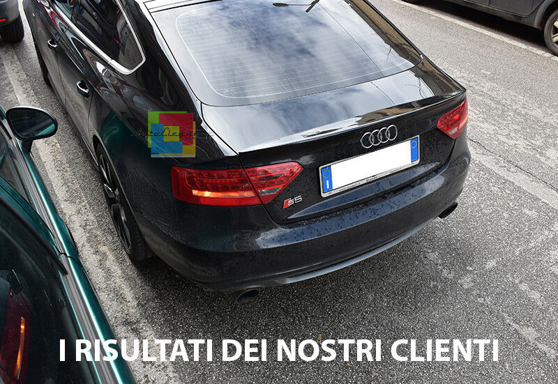 SPOILER POSTERIORE SUL COFANO AUDI A5 8T SPORTBACK 2009-2015 LOOK S5 S LINE