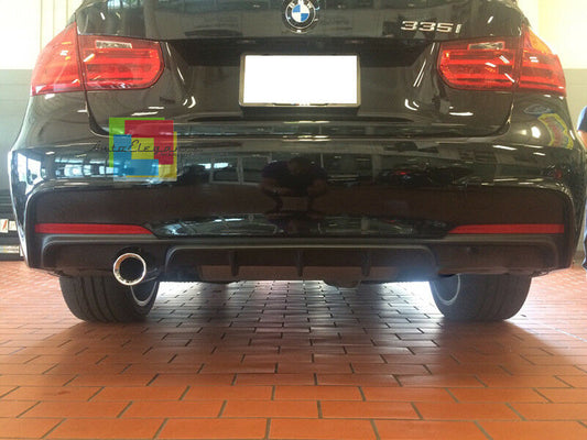 ESTRATTORE BMW SERIE 3 F30 F31 2011+ DIFFUSORE POSTERIORE LOOK M PERFORMANCE