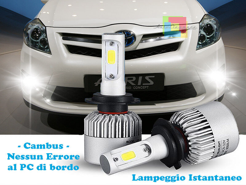 CREE LED FOG LIGHTS TOYOTA AURIS 07-12 CAMBUS ICE WHITE