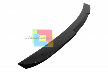 S4 RS4 REAR HOOD SPOILER FOR AUDI A4 B9 2015+ SEDAN GLOSS BLACK
