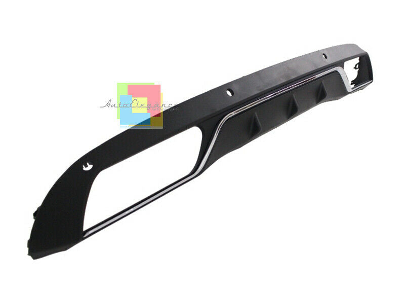 UNDER BUMPER MERCEDES C CLASS W205 AMG REAR DIFFUSER &amp; TIPPER .-