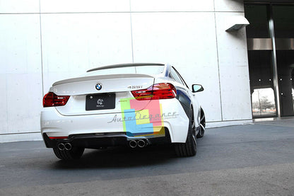 BMW SERIE 4 F32 COUPE DAL 2013- SPOILER POSTERIORE SPOILER SUL COFANO LOOK M -. AUTOELEGANCERICAMBI