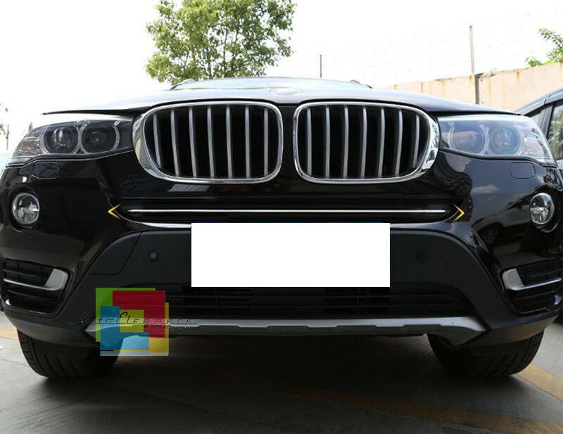 BMW X3 F25 2014 LIFT IN POI MODANATURA ANTERIORE CROMATURA ADESIVA IN ABS