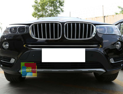 BMW X3 F25 2014 LIFT IN POI MODANATURA ANTERIORE CROMATURA ADESIVA IN ABS AUTOELEGANCERICAMBI