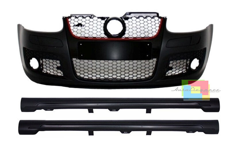 FRONT BUMPER + SIDE SKIRTS GTI LOOK FOR VW GOLF 5 2003-2008