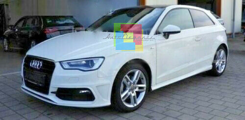 SIDE SKIRTS AUDI A3 8V SPORTBACK 2012-2016 3 DOORS UNDER DOOR SLINE LOOK