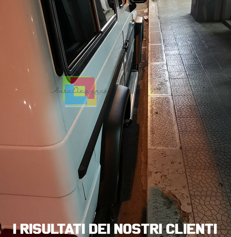 PARAFANGHI ALLARGATI MERCEDES CLASSE G W463 SPOILER PASSARUOTA LOOK AMG G55 -1