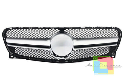 GRIGLIA ANTERIORE NERA - MERCEDES GLA X156 2014 IN POI LIFT CALANDRA AMG 45