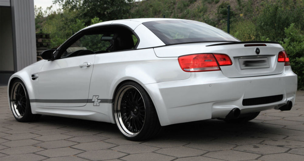 BMW SERIE 3 E92 E93 COUPE CABRIO 2006 - 2012 SPOILER POSTERIORE M3 DESIGN IN ABS AUTOELEGANCERICAMBI