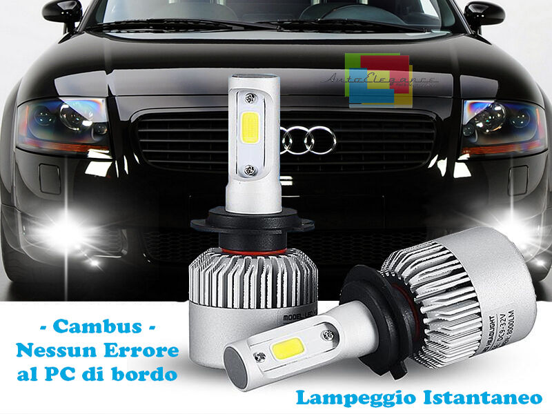 LAMPADE FENDINEBBIA A LED AUDI TT 8N 99-06 CAMBUS BIANCO GHIACCIO