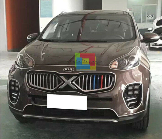 KIA SPORTAGE QL 2015 ONWARDS SATIN FRONT GRILLE - KX5 GRILLE