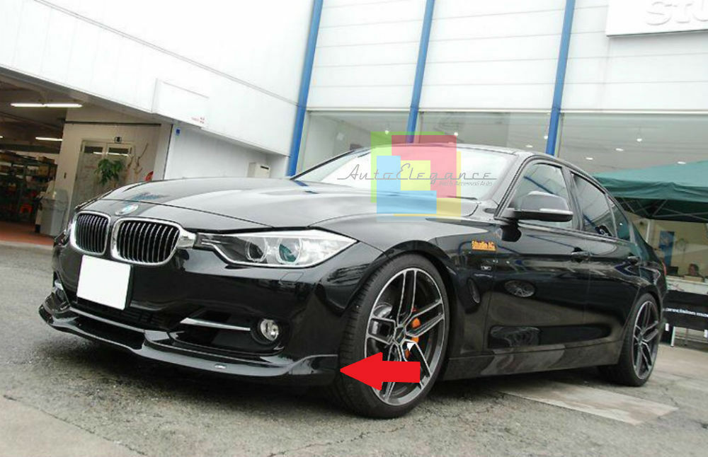 BMW F30 F31 3 SERIES SEDAN TOURING SPORT LOOK FRONT BUMPER SPOILER