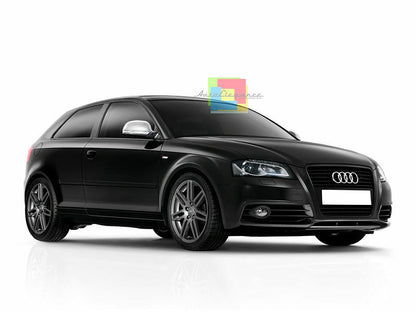 AUDI A3 S3 8P 08-10 COPERTURE SATINATE CON FORO FRECCIA SPECCHI CALOTTE SLINE AUTOELEGANCERICAMBI
