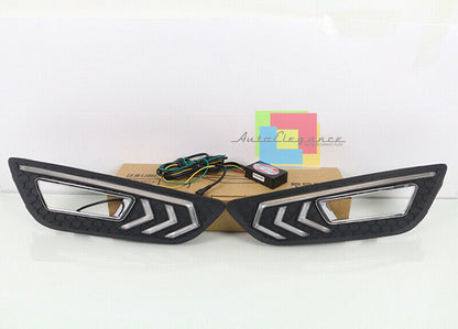 GRIGLIE FENDINEBBIA LUCI DIURNE LED DAYTIME PER FORD FOCUS MK3 2015+ LIFT
