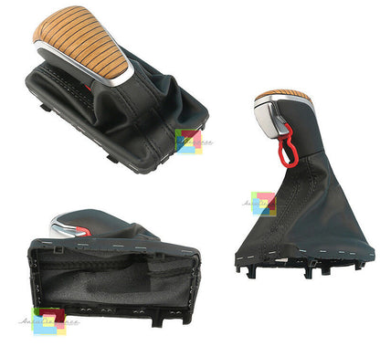 AUDI A6 4G C7 2016+ POMELLO DEL CAMBIO AUTOMATICO CUOIO LOOK S LINE S-LINE SLINE AUTOELEGANCERICAMBI