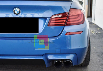 BMW SERIE 5 F10 2010-2017 BERLINA DIFFUSORE SOTTO PARAURTI ABS / PLASTIC LOOK M5 AUTOELEGANCERICAMBI