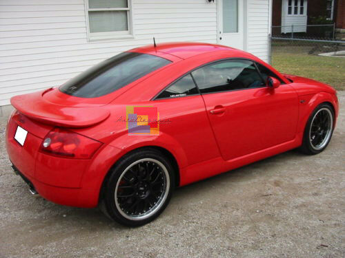 SPOILER TUNING POSTERIORE SUL COFANO PER AUDI TT 8N 1998-2006 -1-