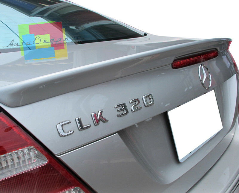 MERCEDES CLK W209 2002-2009 SPOILER POSTERIORE SUL COFANO LOOK AMG