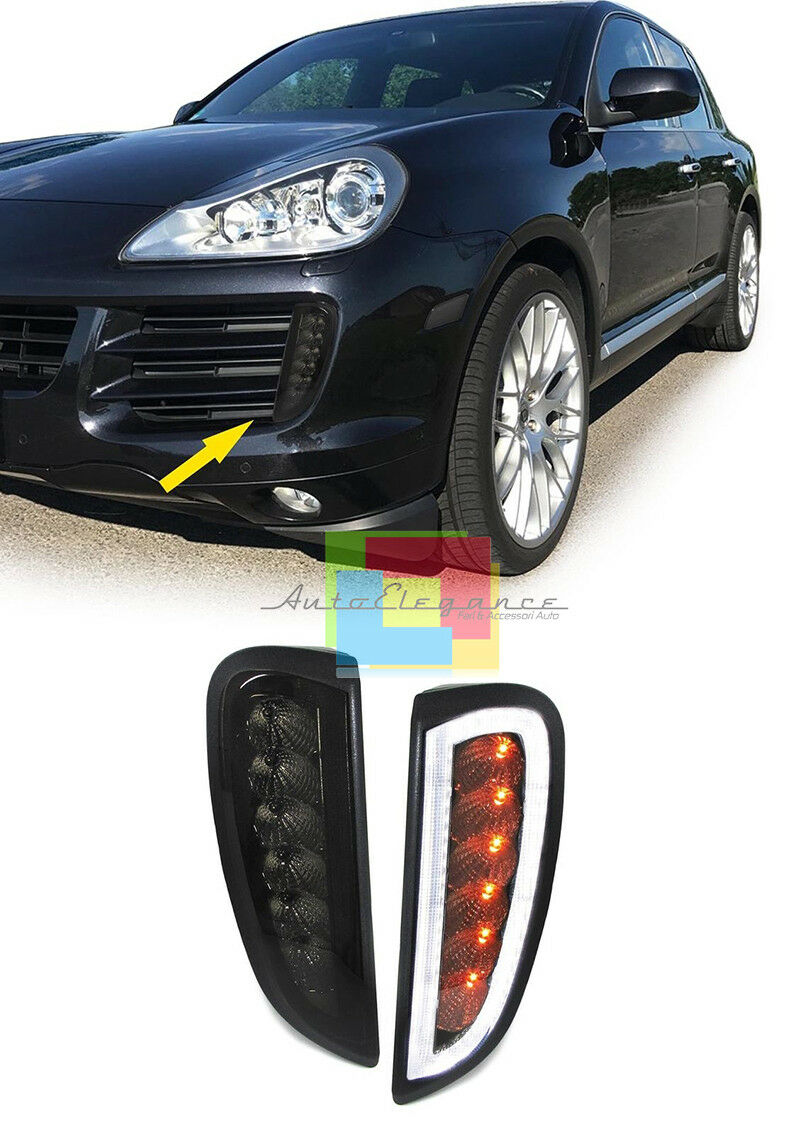 PORSCHE CAYENNE 2006-2010 LED DAYTIME LIGHTS &amp; INDICATORS - NO FAILURE