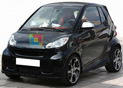 CALOTTE SPECCHI CROMATE ABS PER SMART 451 2007 IN POI COUPE CABRIO TOP QUALITA' AUTOELEGANCERICAMBI