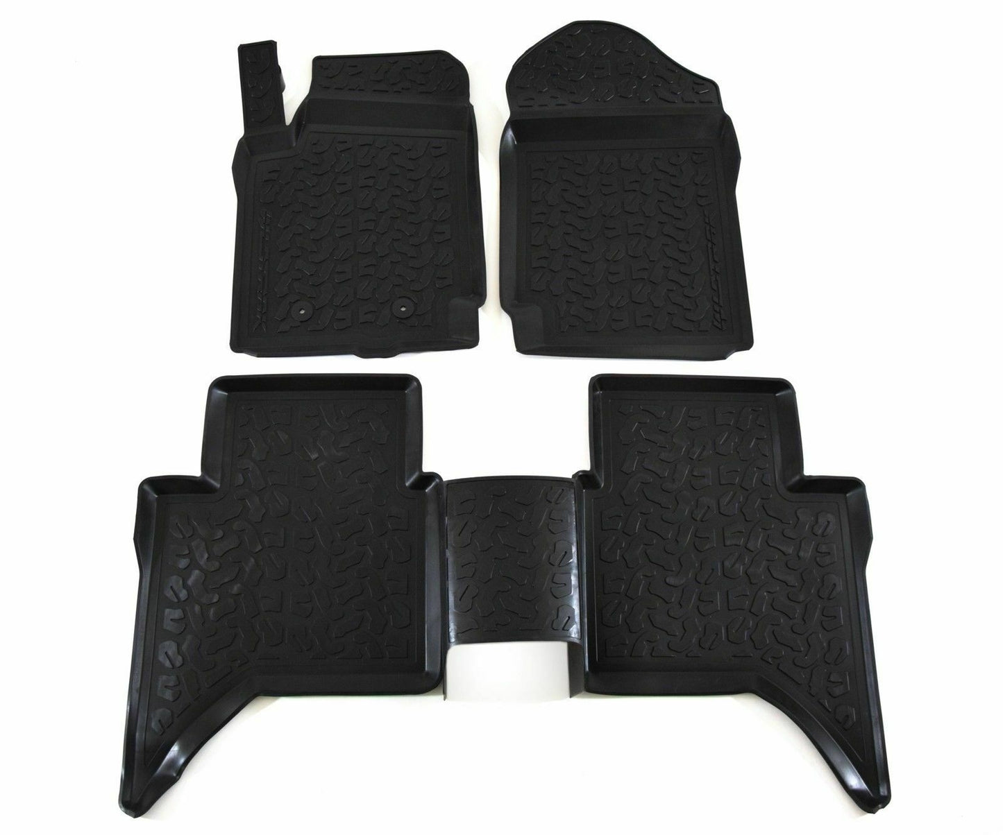 FORD RANGER T6 / T7 RUBBER CAR MATS - TOP QUALITY MATS -1