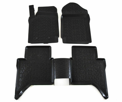 FORD RANGER T6 / T7 RUBBER CAR MATS - TOP QUALITY MATS -1