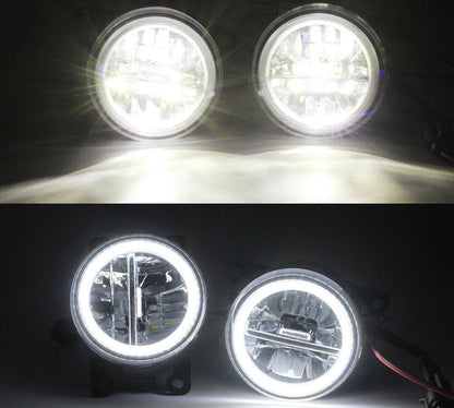 Renault Megane III Scenic COPPIA FENDINEBBIA DIURNE ANGEL EYES FULL LED -