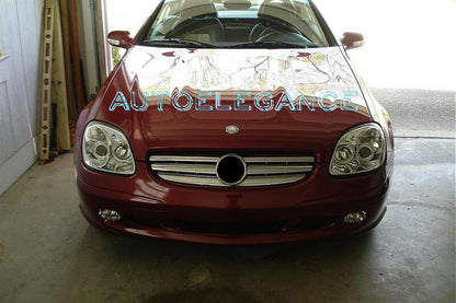 MERCEDES SLK W170 R170 GRIGLIA ANTERIORE DESIGN CROMATO AMG
