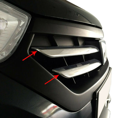 DACIA DOKKER LODGY 2012-2017 MODANATURA ANTERIORE GRIGLIA CROMATA ADESIVA INOX AUTOELEGANCERICAMBI