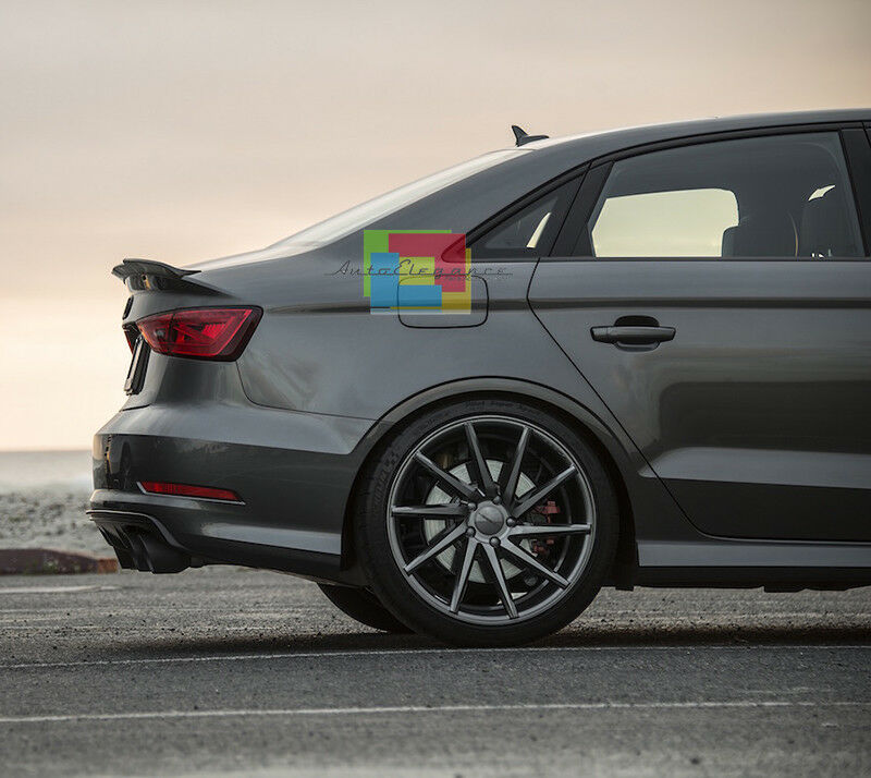 SPOILER POSTERIORE SUL COFANO AUDI A3 8V BERLINA 2012+ LOOK S3 S-LINE