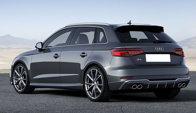 SOTTO PARAURTI AUDI A3 8V SPORTBACK DAL 2016+ DIFFUSORE S3 ABS PARAURTI SLINE